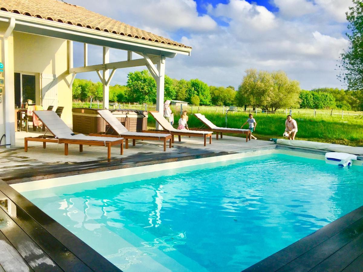 La Villa Landaise Sainte-Eulalie-en-Born المظهر الخارجي الصورة